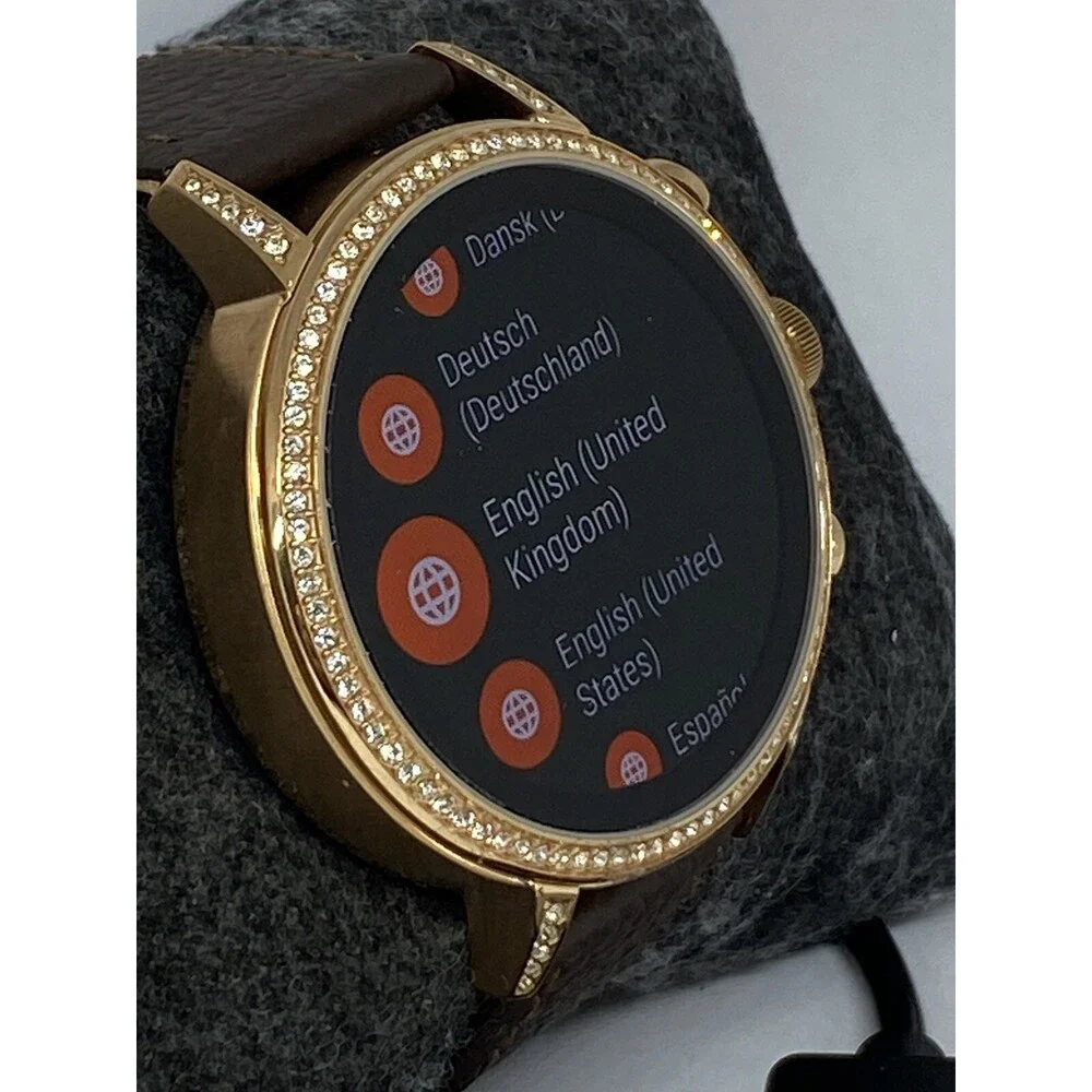 Fossil Gen 4 Authentic Digital Dial Smart Watch Custom Band FTW6011 CR142